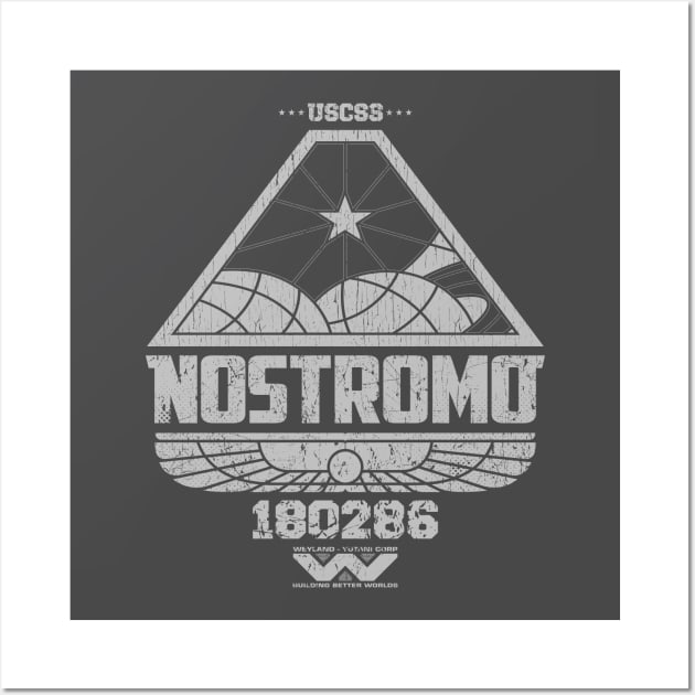 NOSTROMO - Weyland Yutani Corp 2 Wall Art by trev4000